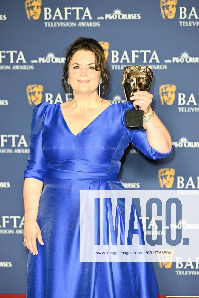 BAFTA TV Awards, Winners, London, UK, 11 May 2025. London, UK, 11 May 2025. Ruth Jones poses with the Female Performance in a Comedy Programme Award for Gavin & Stacey: The Finale on the Winners Carpet at the BAFTA Television Awards with P&O Cruises at the Royal Festival Hall, London, UK., Credit:Lee Floyd Avalon UK, London, Royal Festival Hall