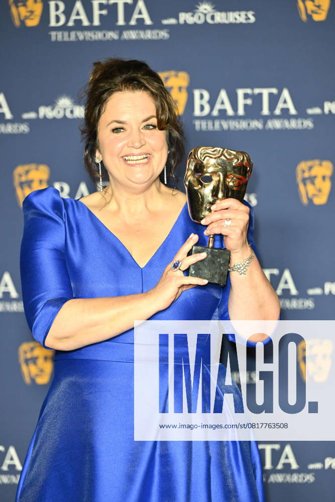 BAFTA TV Awards, Winners, London, UK, 11 May 2025. London, UK, 11 May 2025. Ruth Jones poses with the Female Performance in a Comedy Programme Award for Gavin & Stacey: The Finale on the Winners Carpet at the BAFTA Television Awards with P&O Cruises at the Royal Festival Hall, London, UK., Credit:Lee Floyd Avalon UK, London, Royal Festival Hall