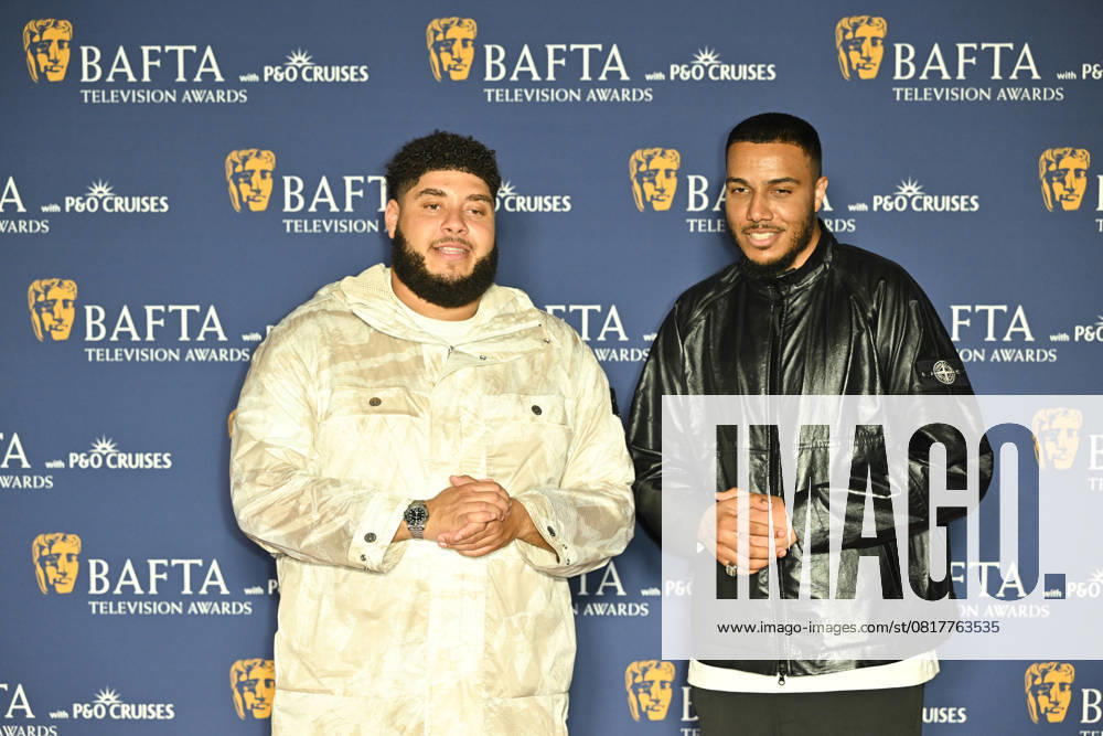 BAFTA TV Awards, Winners, London, UK, 11 May 2025. London, UK, 11 May 2025. Big Zuu and AJ Tracey on the Winners Carpet at the BAFTA Television Awards with P&O Cruises at the Royal Festival Hall, London, UK., Credit:Lee Floyd Avalon UK, London, Royal Festival Hall