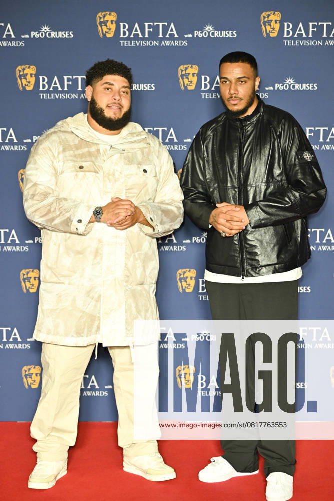 BAFTA TV Awards, Winners, London, UK, 11 May 2025. London, UK, 11 May 2025. Big Zuu and AJ Tracey on the Winners Carpet at the BAFTA Television Awards with P&O Cruises at the Royal Festival Hall, London, UK., Credit:Lee Floyd Avalon UK, London, Royal Festival Hall