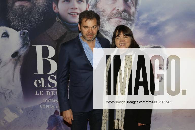 Clovis Cornillac et Myriam Boyer CELEBRITES : Avant Premiere Belle et Sebastien 3 - Paris - 04 02 2018 MichaelBaucher Panoramic