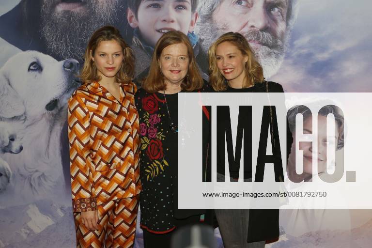 Margaux Chatelier - Lilou Fogli - Anne Benoit CELEBRITES : Avant Premiere Belle et Sebastien 3 - Paris - 04 02 2018 MichaelBaucher Panoramic