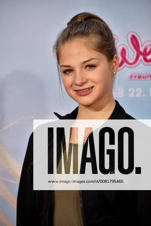 The actress Henriette Morawe posing on 04 02 2018 in Cologne on the red carpet at the premiere of the cinema Wendy 2 friendship forever