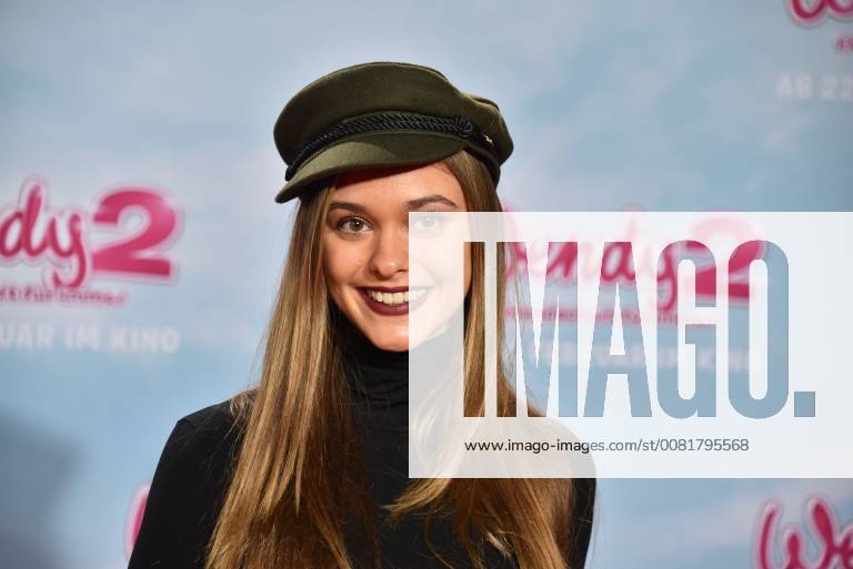 Katharina Schneider daughter of former professional dancers and let s dance judge Joachim Llambi posing on 04 02 2018 in Cologne on the red carpet at the premiere of the cinema Wendy 2 friendship forever