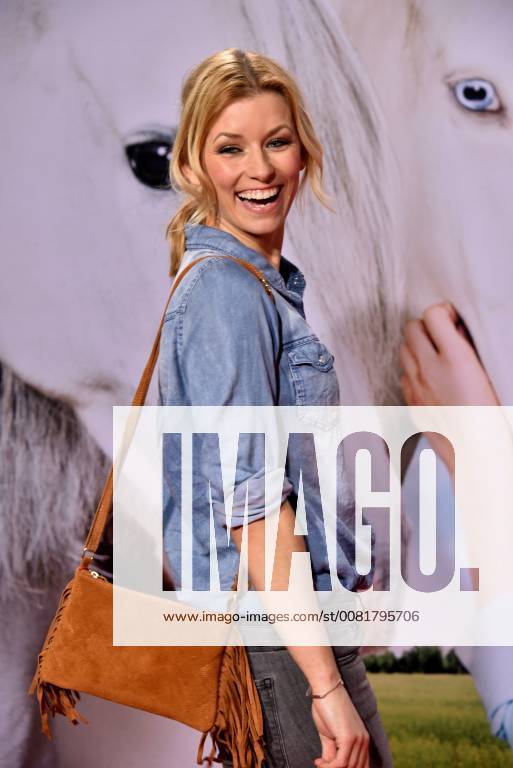 The presenter of Annica Hansen poses on 04 02 2018 in Cologne on the red carpet at the premiere of the cinema Wendy 2 friendship forever
