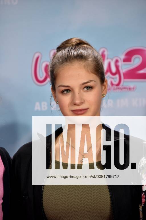 The actress Henriette Morawe posing on 04 02 2018 in Cologne on the red carpet at the premiere of the cinema Wendy 2 friendship forever