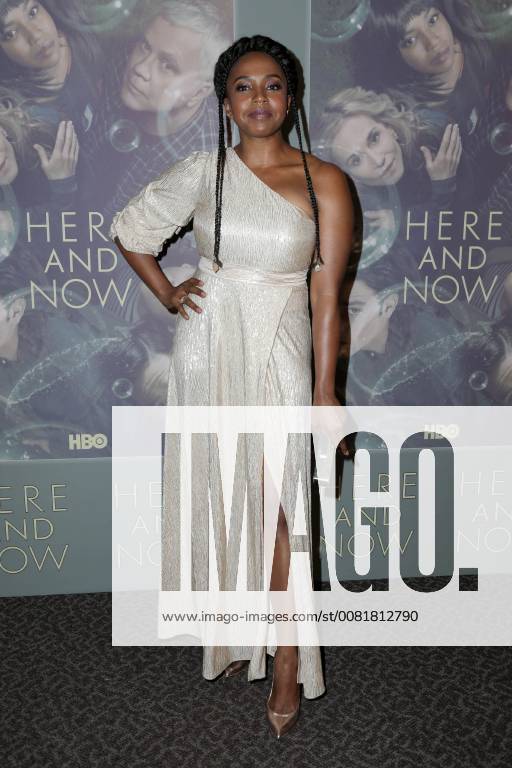 LOS ANGELES, CA - FEBRUARY 05: Jerrika Hinton at the Here And Now Los Angeles Premiere at the DGA Lot on February 5, 2018 in Los Angeles, California.