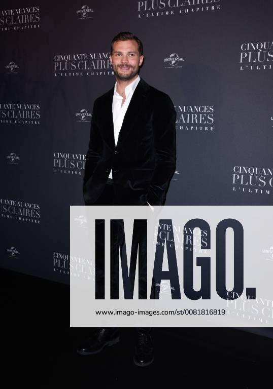 Fifty Shades of Grey 3 Premiere in Paris Jamie Dornan ( acteur ) lors du photocall pour l avant premiere du film 50 NUANCES PLUS CLAIRES a Paris CELEBRITES : Avant premiere du film 50 NUANCES PLUS CLAIRES - Paris - 06 02 2018 FedericoPestellini Panoramic