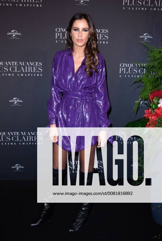 Fifty Shades of Grey 3 Premiere in Paris Malika Menard lors du photocall pour l avant premiere du film 50 NUANCES PLUS CLAIRES a Paris CELEBRITES : Avant premiere du film 50 NUANCES PLUS CLAIRES - Paris - 06 02 2018 FedericoPestellini Panoramic