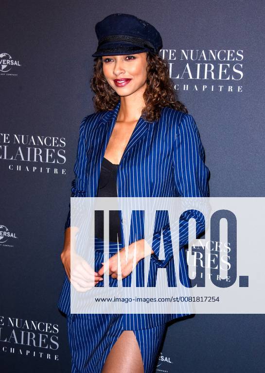 Fifty Shades of Grey 3 Premiere in Paris Flora Coquerel ( Miss France 2014 ) lors du photocall pour l avant premiere du film 50 NUANCES PLUS CLAIRES a Paris CELEBRITES : Avant premiere du film 50 NUANCES PLUS CLAIRES - Paris - 06 02 2018 FedericoPestellini Panoramic