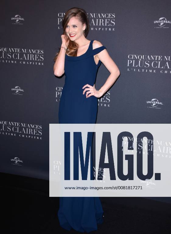 Fifty Shades of Grey 3 Premiere in Paris Ciryelle Joelle lors du photocall pour l avant premiere du film 50 NUANCES PLUS CLAIRES a Paris CELEBRITES : Avant premiere du film 50 NUANCES PLUS CLAIRES - Paris - 06 02 2018 FedericoPestellini Panoramic
