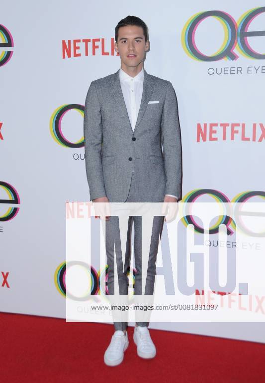 West Hollywood, CA, U.S. - 07 February 2018 - West Hollywood, California - Raymond Braun. Netflix s Queer Eye Season 1 Premiere held at the Pacific Design Center. Photo Credit: Birdie Thompson AdMedia West Hollywood U.S. - ZUMAa123 20180207_zaa_a123_219