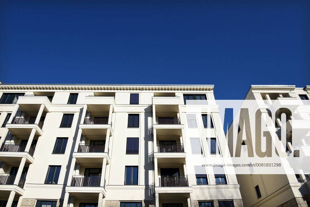 Residential real estate rental apartments condos new construction rental brake vacant social housing taken on 6 February 2018 in Hallesche Straße in Berlin Germany Berlin Kreuzberg