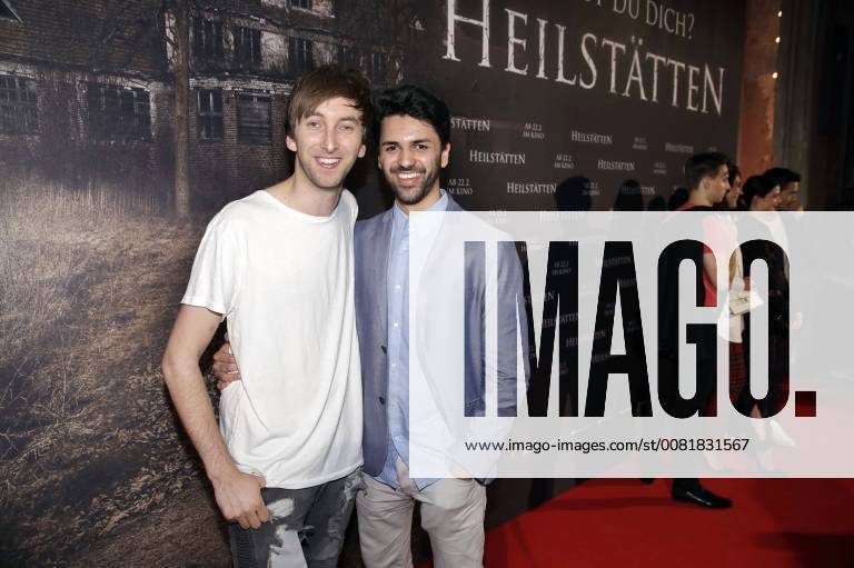 Freshtorge and Davis Schulz at the premiere of the movie health resorts in the former silent film cinema Delphi Berlin 07 02 2018 Foto:xS.xGabschx xFuturexImage