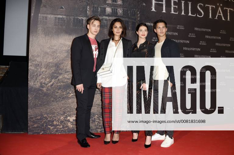 Timmi Trinks Nilam Farooq Lisa Marie Koroll and Tim Oliver Schultz at the premiere of the movie health resorts in the former silent film cinema Delphi Berlin 07 02 2018 Foto:xF.xFuturexImage