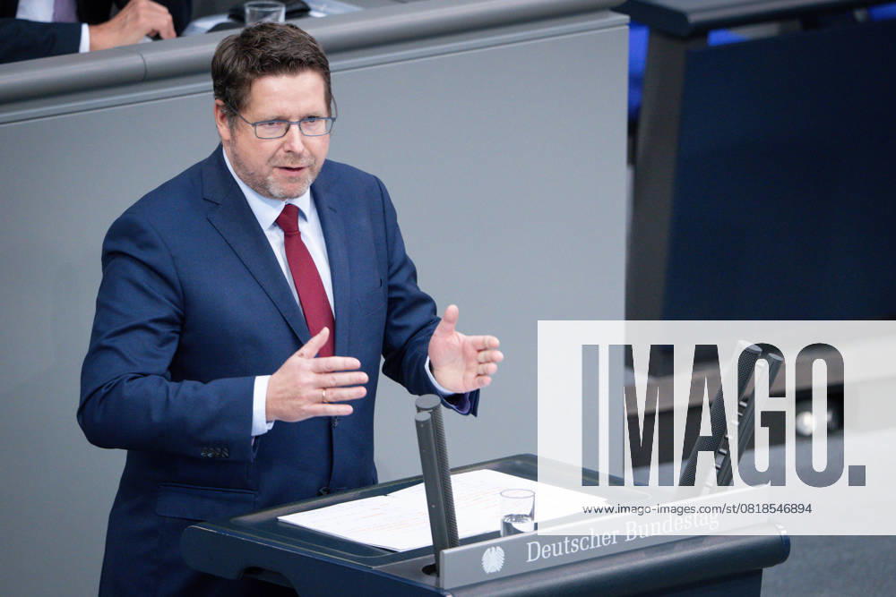 German Bundestag, 4th plenary session Stephan Stracke CSU in portrait during his speech on the agenda item Establishment of committees at the 4th session of the German Bundestag in Berlin, 15 05 2025 Berlin Berlin Germany