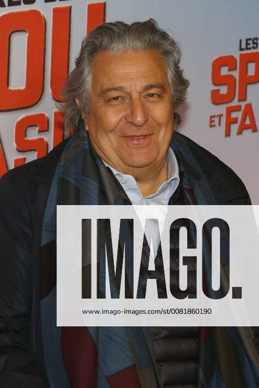 Christian Clavier CELEBRITES : Avant Premiere Spirou et Fantasio - Paris - 11 02 2018 MichaelBaucher Panoramic