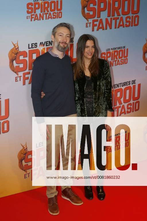 Vincent Desagnat - Charlotte Gabris CELEBRITES : Avant Premiere Spirou et Fantasio - Paris - 11 02 2018 MichaelBaucher Panoramic