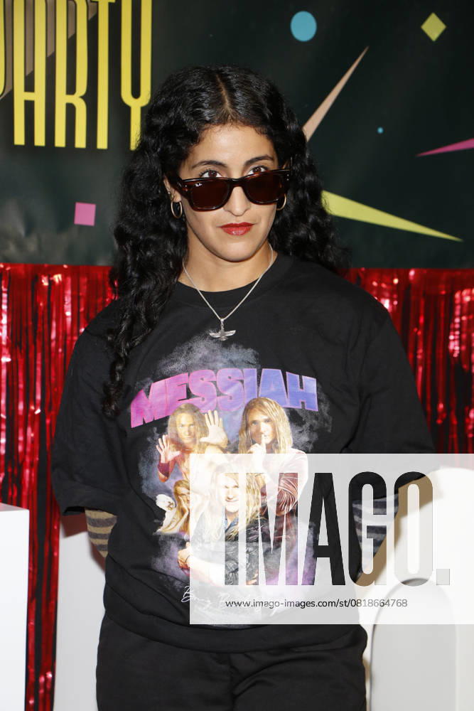 Banafsheh Hourmazdi at the photocall for the premiere of the first season of the JOYN series Messiah Superstar at Bi Nuu Berlin on May 15, 2025