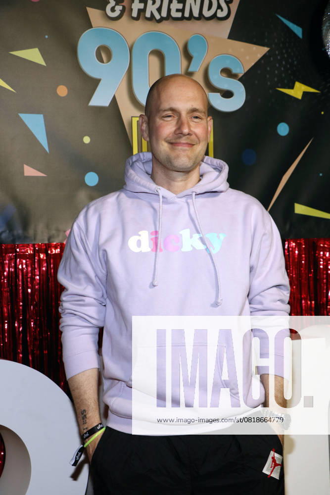 Oli P Oli Petszokat at the photocall for the premiere of the first season of the JOYN series Messiah Superstar at Bi Nuu Berlin on May 15, 2025