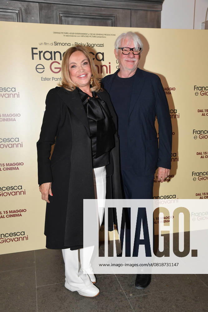 Rome, Cinema Quattro Fontane Preview of the film Francesca and Giovanni A story of love and mafia Rome, Cinema Quattro Fontane Preview of the film Francesca and Giovanni A story of love and mafia , In the photo: Simona Izzo Ricky Tognazzi Rome Italy