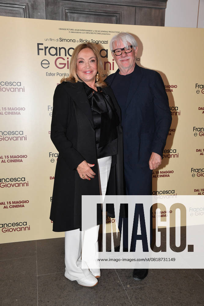Rome, Cinema Quattro Fontane Preview of the film Francesca and Giovanni A story of love and mafia Rome, Cinema Quattro Fontane Preview of the film Francesca and Giovanni A story of love and mafia , In the photo: Simona Izzo Ricky Tognazzi Rome Italy