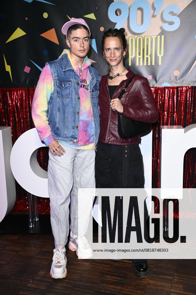 Gialu Simoniti and Gazelle Vollhase at the premiere of season 1 of the Joyn series Messiah Superstar at Bi Nuu Berlin, 15 05 2025 Foto:xN.xKubelkax xFuturexImagex messiah_5514
