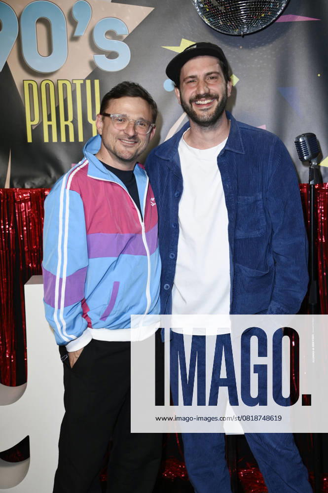 Florian Lukas and Felix Stienz at the premiere of season 1 of the Joyn series Messiah Superstar at Bi Nuu Berlin, 15 05 2025 Foto:xN.xKubelkax xFuturexImagex messiah_5544