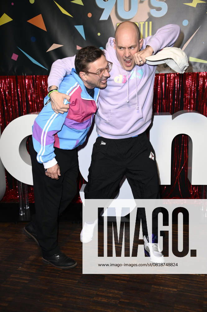 Florian Lukas and Oli P at the premiere of season 1 of the Joyn series Messiah Superstar at Bi Nuu Berlin, 15 05 2025 Foto:xN.xKubelkax xFuturexImagex messiah_5554