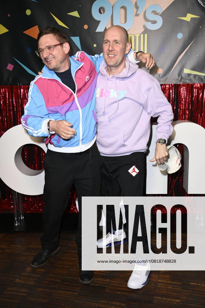 Florian Lukas and Oli P at the premiere of season 1 of the Joyn series Messiah Superstar at Bi Nuu Berlin, 15 05 2025 Foto:xN.xKubelkax xFuturexImagex messiah_5558