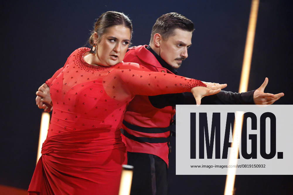 Influencer Sandra Safiulov SelfieSandra and professional dancer Zsolt Sandor Cseke are eliminated in the semi-finals of the 18th season of the RTL dance show Lets Dance at Coloneum Cologne, 16 05 2025 NRW Germany
