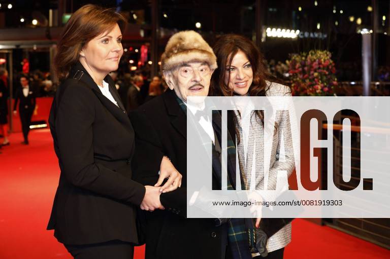 Artur Brauner and Alice Brauner attending the opening ceremony with the Isle of dogs premiere at the Berlin International Film Festival Berlinale 2018 68th at Berlinale Palace on February 15 2018 in Berlin Germany Foto:xD.xBedrosianx xFuturexImage