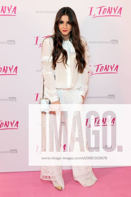 Brooke Vincent attends the I,Tonya UK Premiere at Washington Mayfair Hotel in Central London. FEBRUARY 15th 2018 MESx18251
