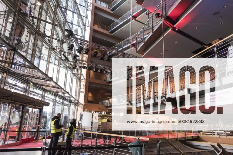Germany: Berlinale 2018 Arrangements before Berlianle. Berlin Berlin German Democratic Republic Berlinale Palast BeataxSiewicz
