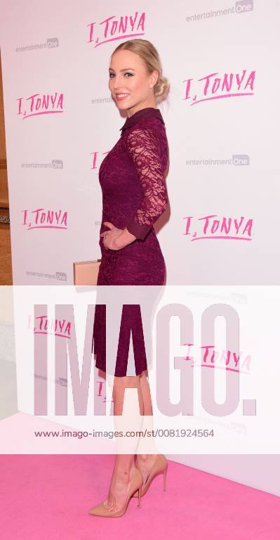 London, New York, United Kingdom of Great Britain and Northern Ireland - Maria Sergejeva arriving at the UK premiere of I, TONYA at the Curzon Mayfair on February 15 2018 in London London United Kingdom of Great Britain and Northern Ireland - ZUMAny1_ 20180215_zaf_ny1_139