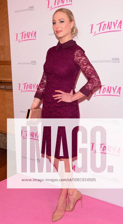London, New York, United Kingdom of Great Britain and Northern Ireland - Maria Sergejeva arriving at the UK premiere of I, TONYA at the Curzon Mayfair on February 15 2018 in London London United Kingdom of Great Britain and Northern Ireland - ZUMAny1_ 20180215_zaf_ny1_140