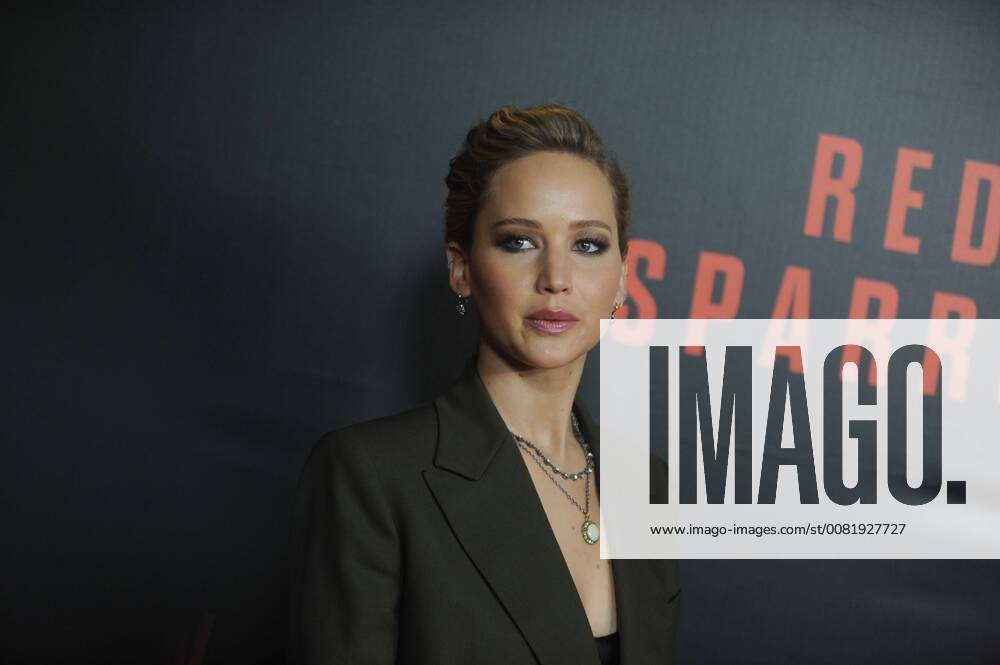 WASHINGTON, DC - FEBRUARY 15: Jennifer Lawrence arrives to a special screening of Red Sparrow at The Newseum on February 15, 2018 in Washington, DC.