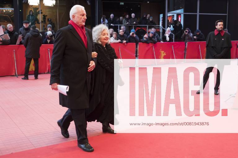 Actress Hanna Schygulla during the premiere of the film LA PRIÈRE THE PRAYER on the occasion of the 68 International Film Festival Berlin 68 Berlin International Film Festival