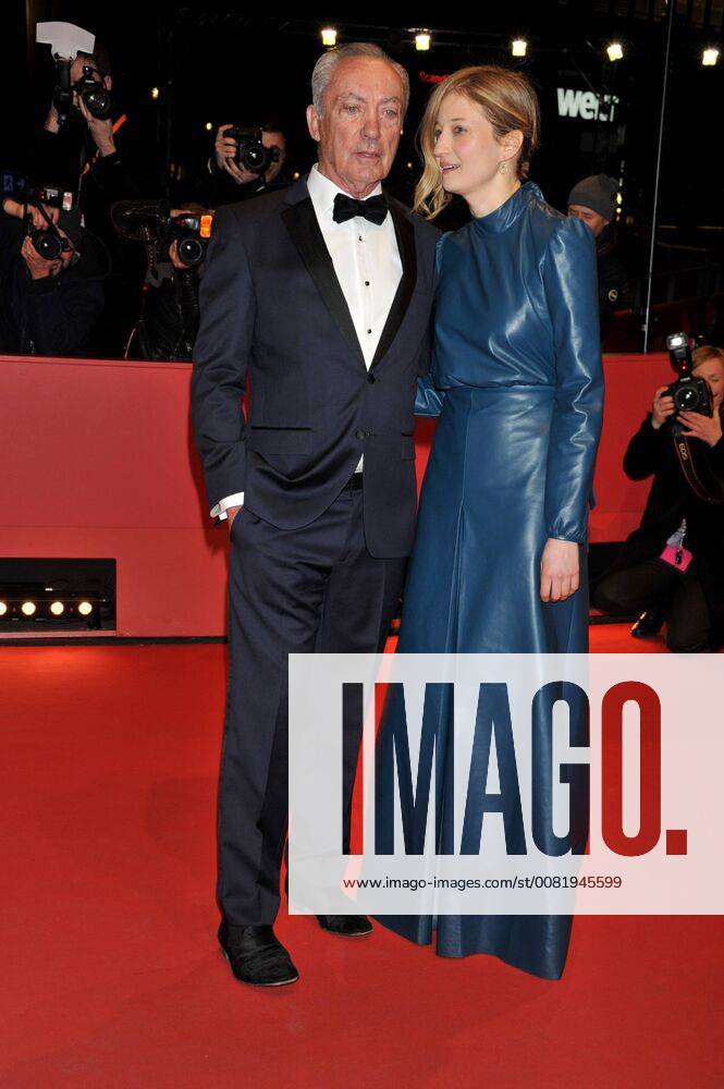 68th Berlin International Film Festival. Festival Internazionale del Cinema di Berlino 2018. Red Carpet film Mia Figlia- Daoughter of Mine . Pictured: Alba Rohrwacher, Udo Kier