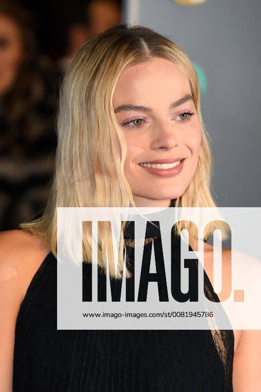 Australian actress Margot Robbie attends the British Academy Film Awards (BAFTA) at the Royal Albert Hall in London. FEBRUARY 18th 2018 PTYx18273