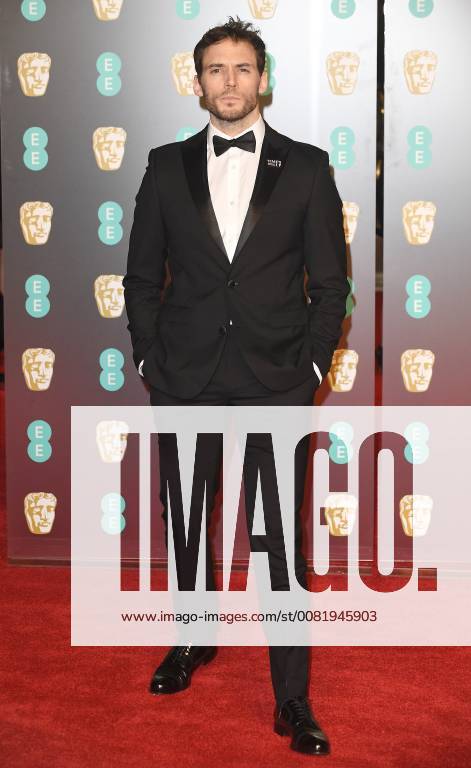 English actor Sam Claflin attends the British Academy Film Awards (BAFTA) at the Royal Albert Hall in London. FEBRUARY 18th 2018 PTYx18273