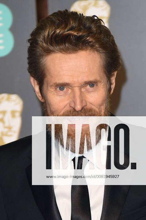 American actor Willem Dafoe attends the British Academy Film Awards (BAFTA) at the Royal Albert Hall in London. FEBRUARY 18th 2018 PTYx18273