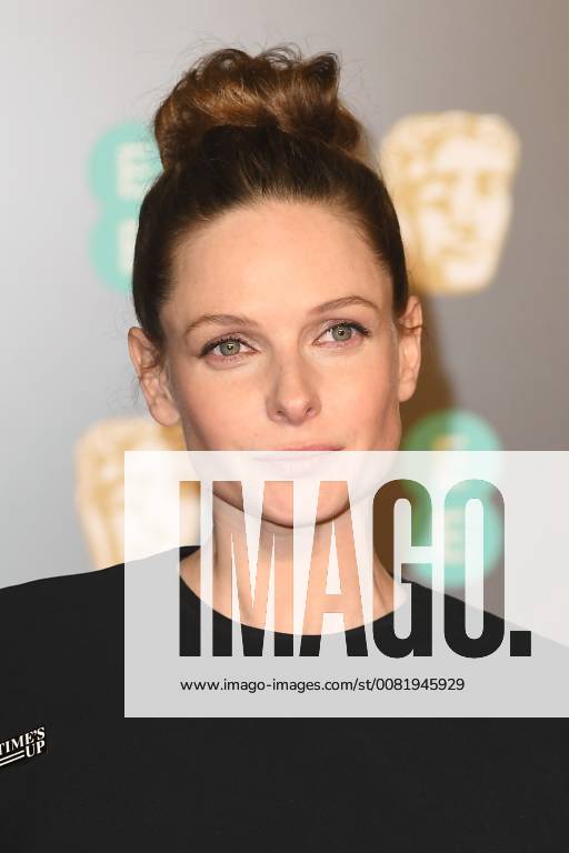 Swedish actress Rebecca Ferguson attends the British Academy Film Awards (BAFTA) at the Royal Albert Hall in London. FEBRUARY 18th 2018 PTYx18273