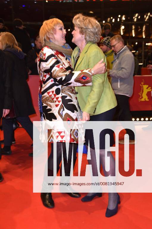Claudia Roth and Monika Grütters attending the Figlia mia Daughter of mine premiere at the Berlin International Film Festival Berlinale 2018 68th at Berlinale Palace on February 18 2018 in Berlin Germany Foto:xN.xKubelkax xFuturexImage