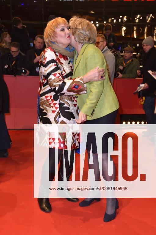 Claudia Roth and Monika Grütters attending the Figlia mia Daughter of mine premiere at the Berlin International Film Festival Berlinale 2018 68th at Berlinale Palace on February 18 2018 in Berlin Germany Foto:xN.xKubelkax xFuturexImage