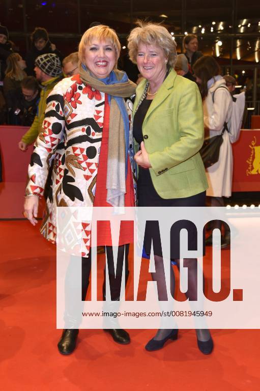 Claudia Roth and Monika Grütters attending the Figlia mia Daughter of mine premiere at the Berlin International Film Festival Berlinale 2018 68th at Berlinale Palace on February 18 2018 in Berlin Germany Foto:xN.xKubelkax xFuturexImage