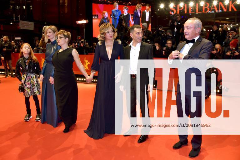 Sara casu Alba Rohrwacher Laura Bispuri Valeria Golino Michele Carboni and Udo Kier attending the Figlia mia daughter of mine premiere at the Berlin International Film Festival Berlinale 2018 68th at Berlinale Palace on February 18 2018 in Berlin Germany Foto:xN.xKubelkax xFuturexImage