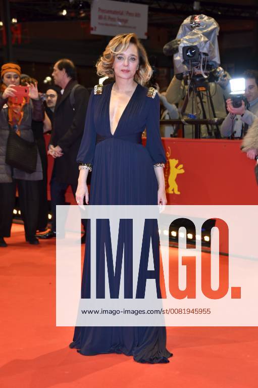Valeria Golino attending the Figlia mia Daughter of mine premiere at the Berlin International Film Festival Berlinale 2018 68th at Berlinale Palace on February 18 2018 in Berlin Germany Foto:xN.xKubelkax xFuturexImage