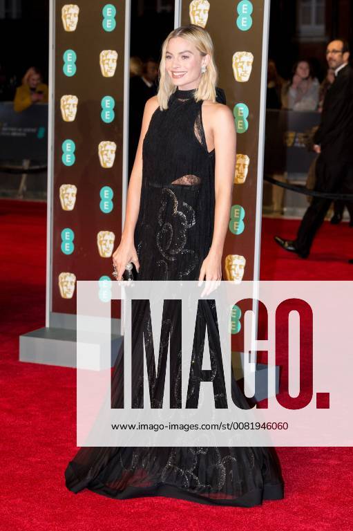 London, London, UK - MARGOT ROBBIE arrives on the red carpet for the EE British Academy Film Awards 2018, held at the Royal Albert Hall, London, UK. London UK - ZUMAl94_ 20180218_zaf_l94_049