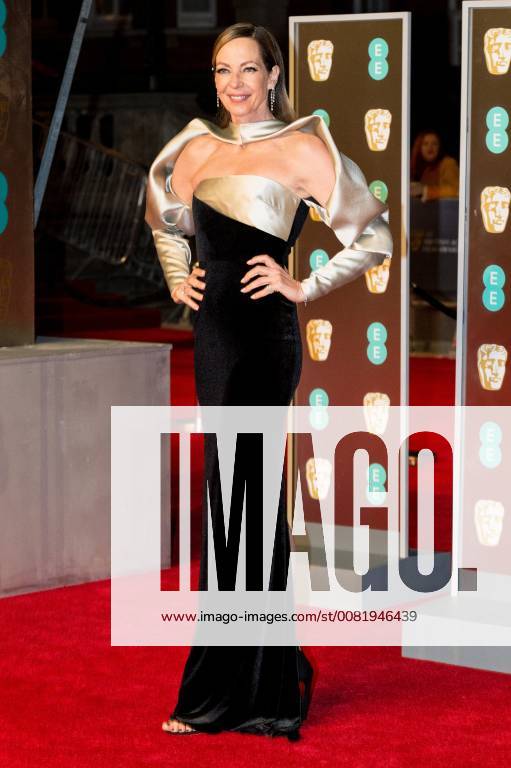 London, London, UK - ALLISON JANNEY arrives on the red carpet for the EE British Academy Film Awards 2018, held at the Royal Albert Hall, London, UK. London UK - ZUMAl94_ 20180218_zaf_l94_067